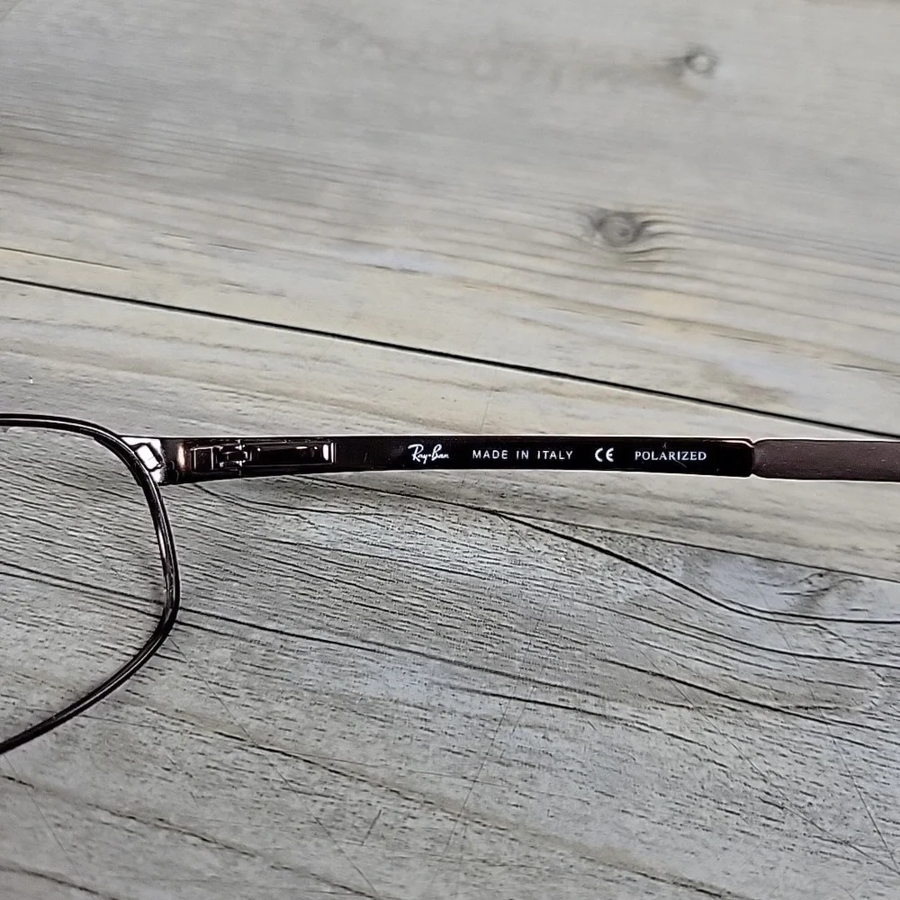 Ray-Ban RB 3221 014/47 Sunglasses Frames Italy Brown Gunmetal Full Rim 62-16‎